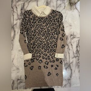 Cynthia Rowley knit shirt dress